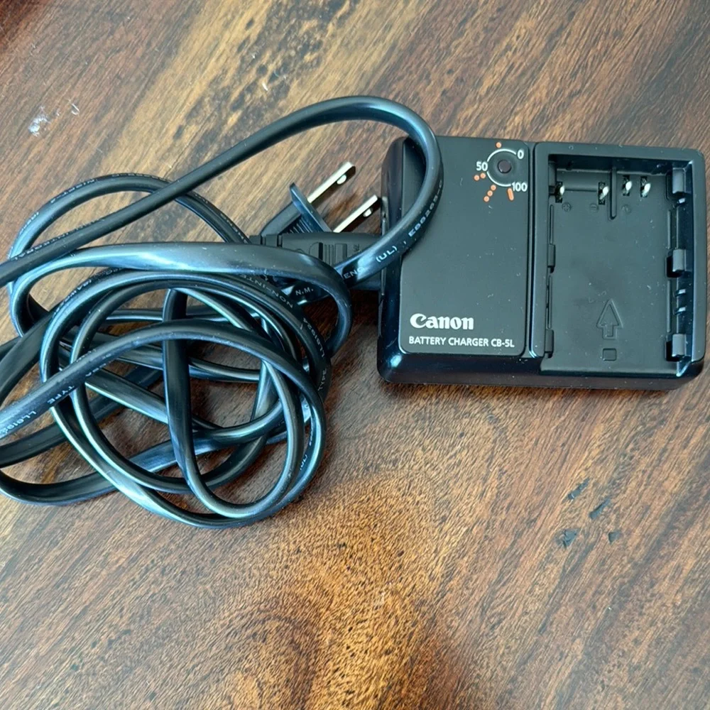 Canon Battery Charger CB-5L Black